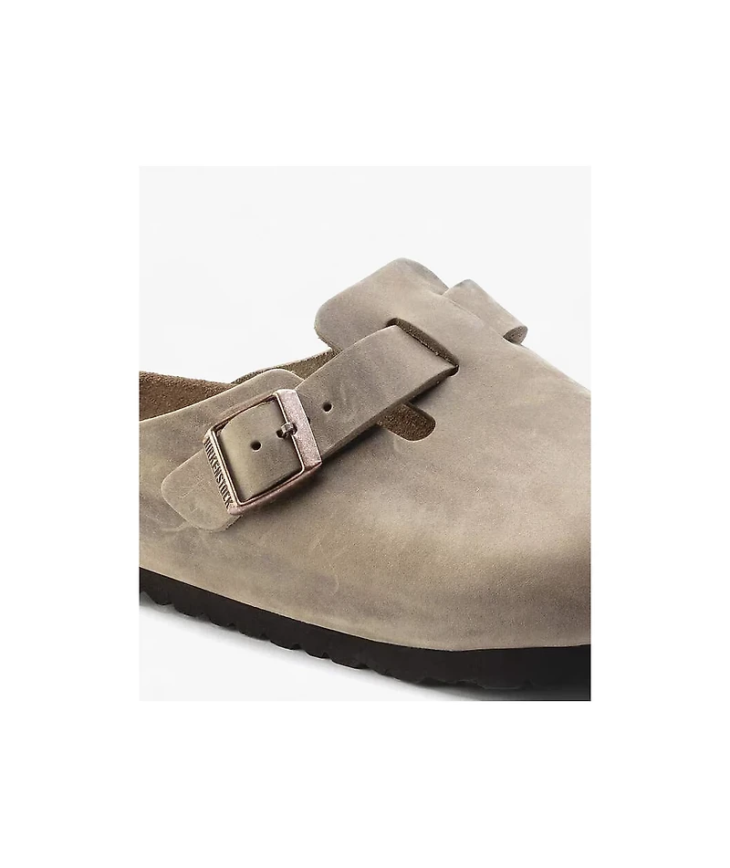 Birkenstock Boston Soft Footbed Tobacco Brown Clogs