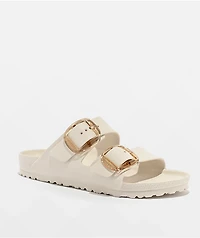 Birkenstock Women's Arizona Big Buckle Eggshell EVA Sandals