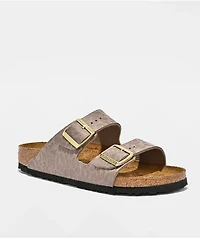 Birkenstock Women's Arizona Leopard Grey Sandals
