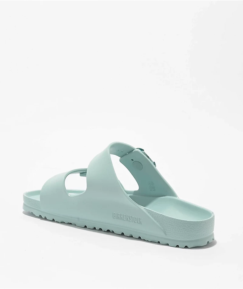 Birkenstock Women's Arizona Stealth Buckle EVA Surf Green Sandals
