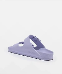 Birkenstock Women's Arizona Stealth Buckle Purple EVA Sandals