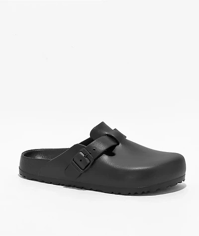 Birkenstock Women's Boston Essentials EVA Black Clogs