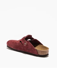 Birkenstock Women's Boston Soft Footbed Zinfandel Clogs