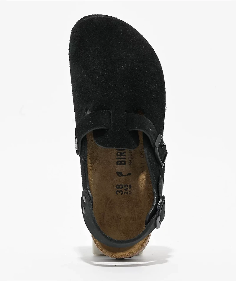 Birkenstock Women's Tokio Soft Footbed Black Clogs