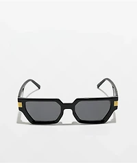 Black & Gold Chunky Sunglasses