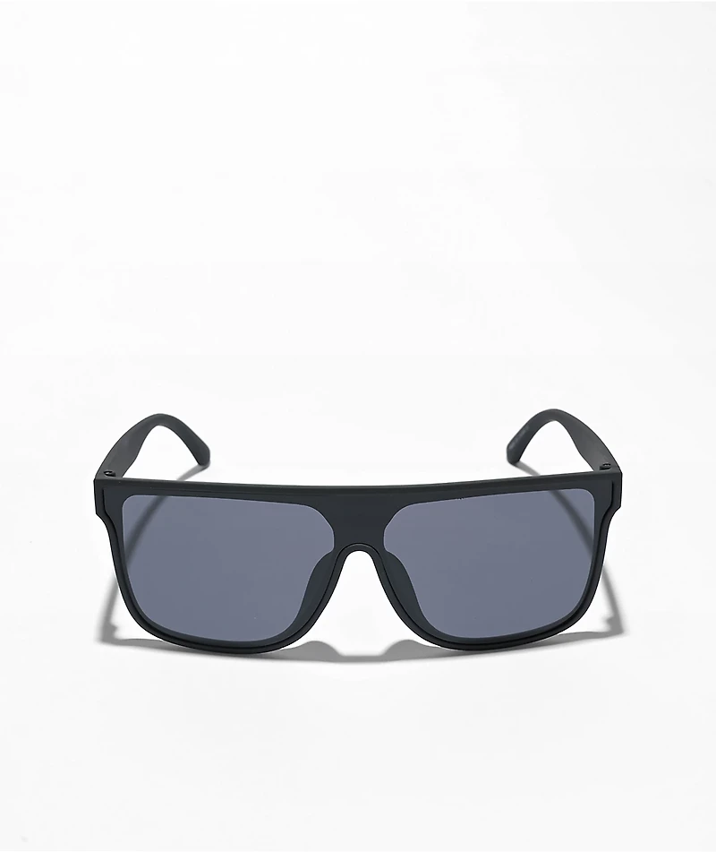 Black Flat Top Sunglasses
