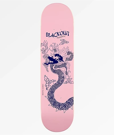 Blackout Dragon Roll 8.0" Skateboard Deck