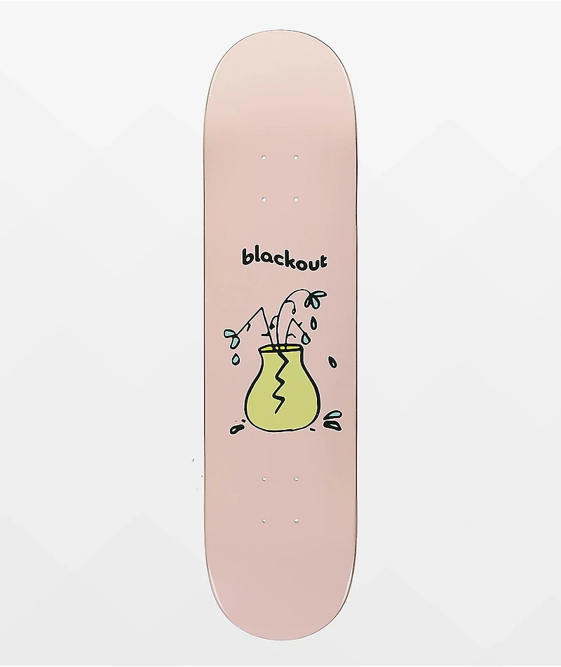 Blackout Flora 7.75" Skateboard Deck