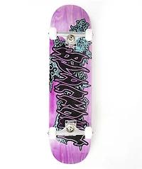 Blackout Neon Dragon 8.25" Skateboard Complete