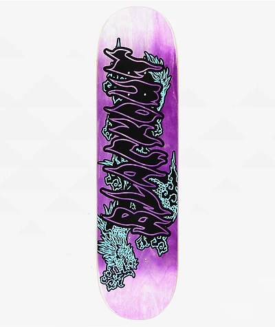 Blackout Neon Dragon 8.25" Skateboard Deck