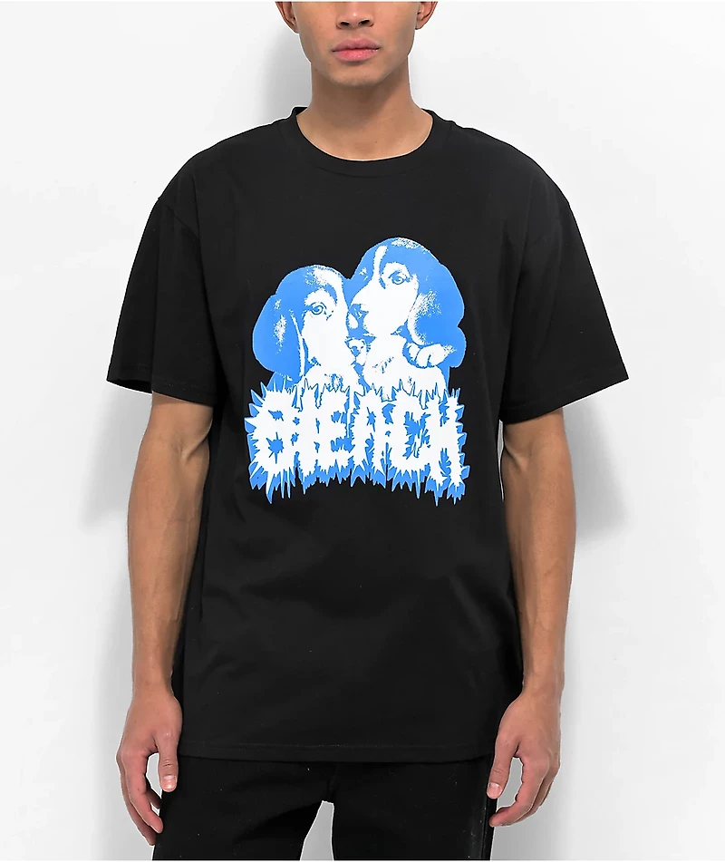 Bleach USA Puppies Black & Blue T-Shirt