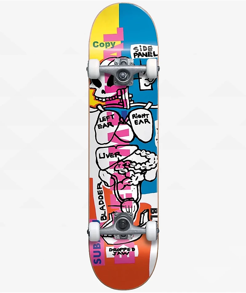 Blind Experimental Reaper 7.875" Skateboard Complete