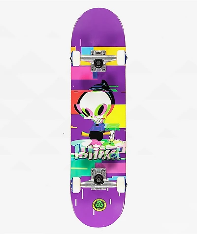 Blind Reaper Glitch Bling 7.75" Skateboard Complete