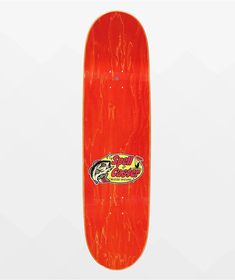 Blood Wizard Cold Beer Here 9.0" Skateboard Deck