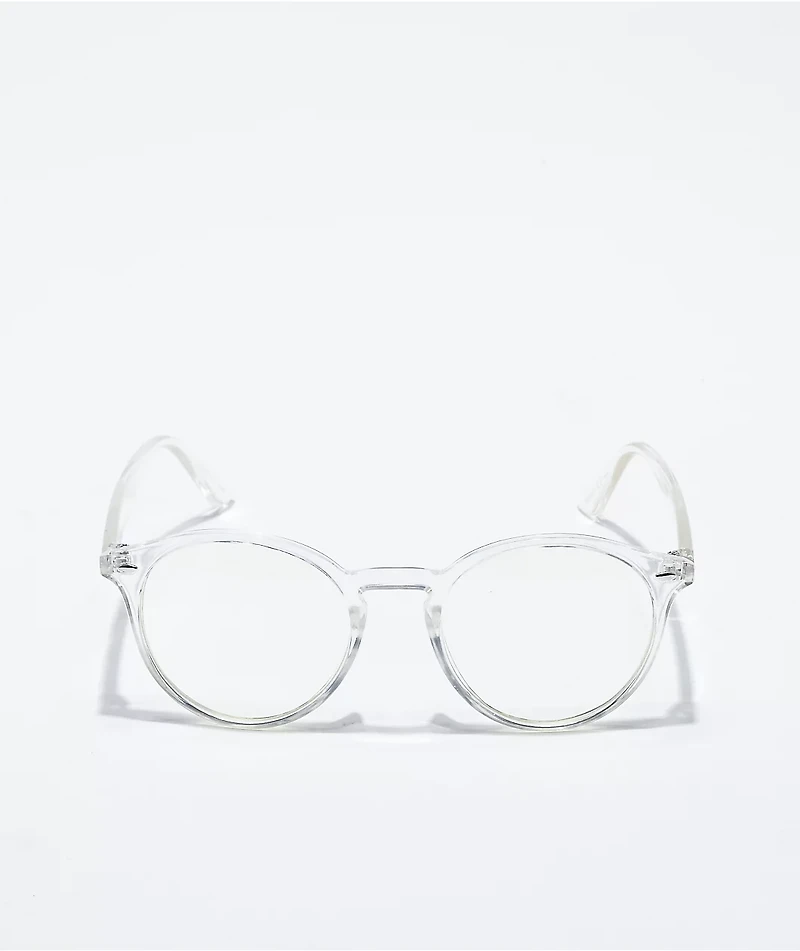 Blue Gem Crystal Clear Blue Light Glasses