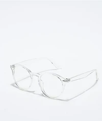 Blue Gem Crystal Clear Blue Light Glasses