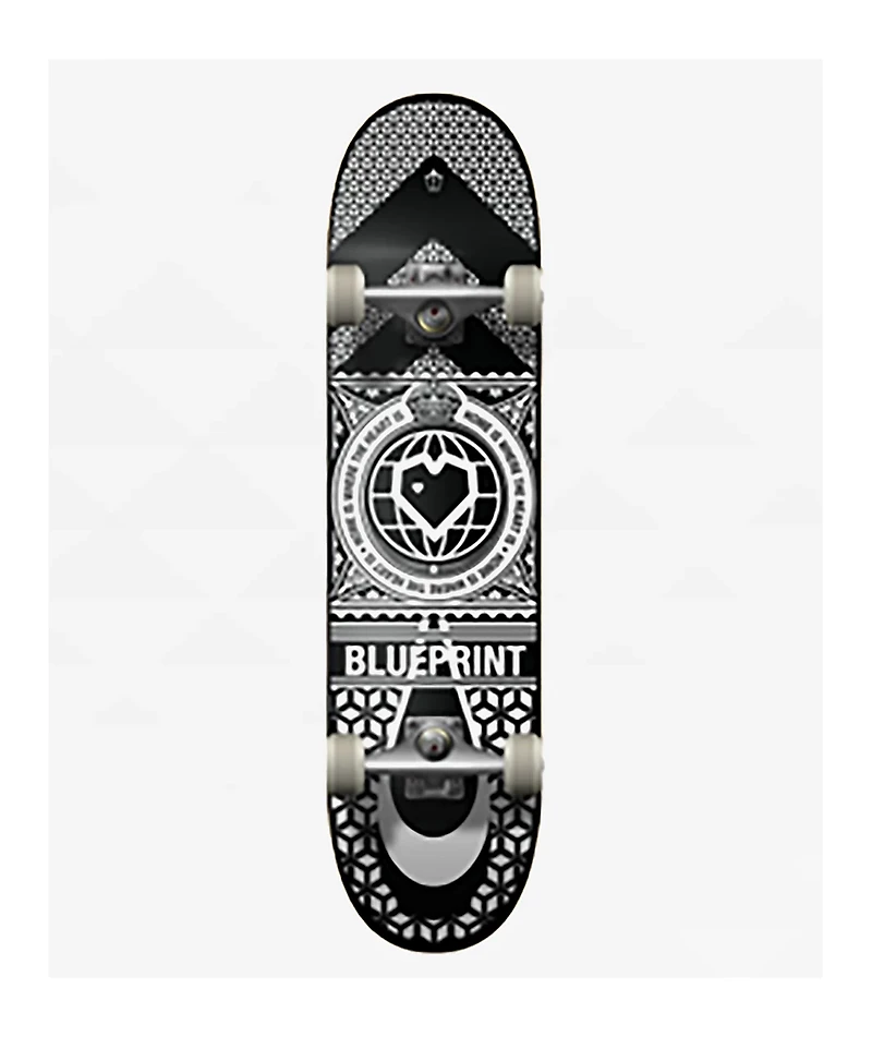 Blueprint Home Heart 8.0" Skateboard Deck