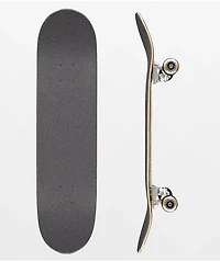 Blueprint Home Heart 8.12" Black & Gold Skateboard Complete