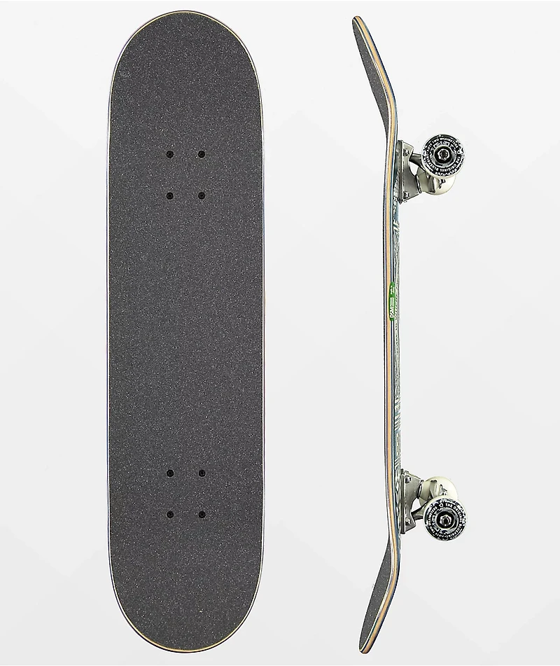 Blueprint Home Heart Navy & White 8.0" Skateboard Complete