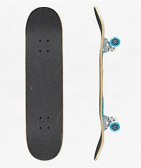 Blueprint Spray Heart Blue 8.0" Skateboard Complete