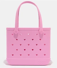 Bogg Baby Heart Cut Out Pink Taffy Tote Bag