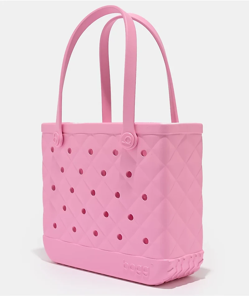 Bogg Baby Quilted Pink Taffy Tote Bag