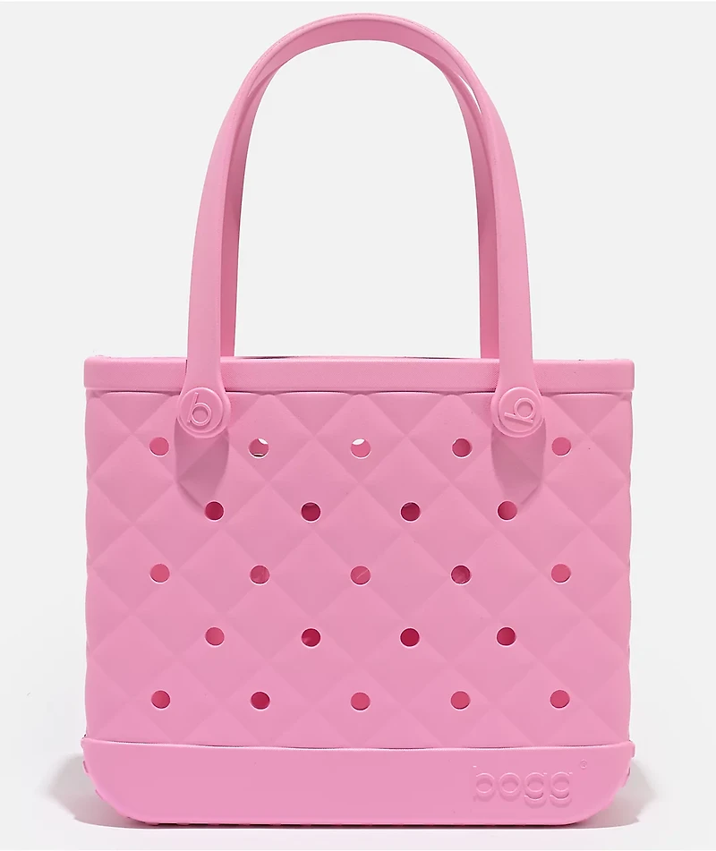 Bogg Baby Quilted Pink Taffy Tote Bag
