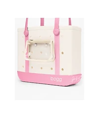 Bogg Baby Varsity Blowing Pink Bubbles Tote Bag