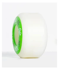 Bones 100 Ringers 53mm Green & White Skateboard Wheels