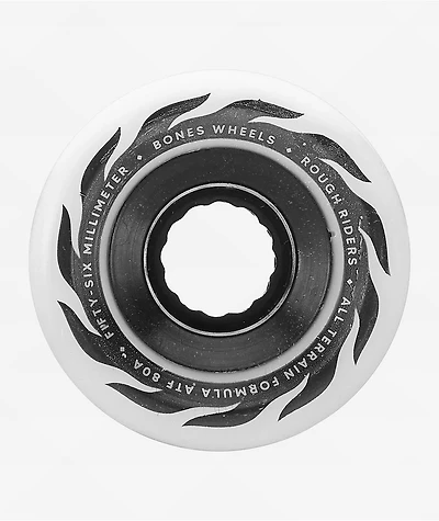 Bones ATF Rough Rider Tank 59mm 80a White Cruiser Wheels
