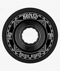 Bones Rough Riders ATF 59mm 80a Black Cruiser Wheels