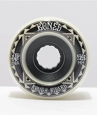 Bones Rough Riders ATF 59mm 80a White Cruiser Wheels