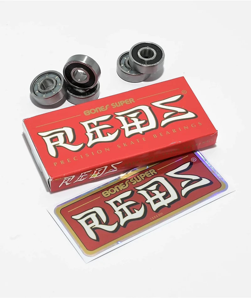 Bones Super REDS Skateboard Bearings
