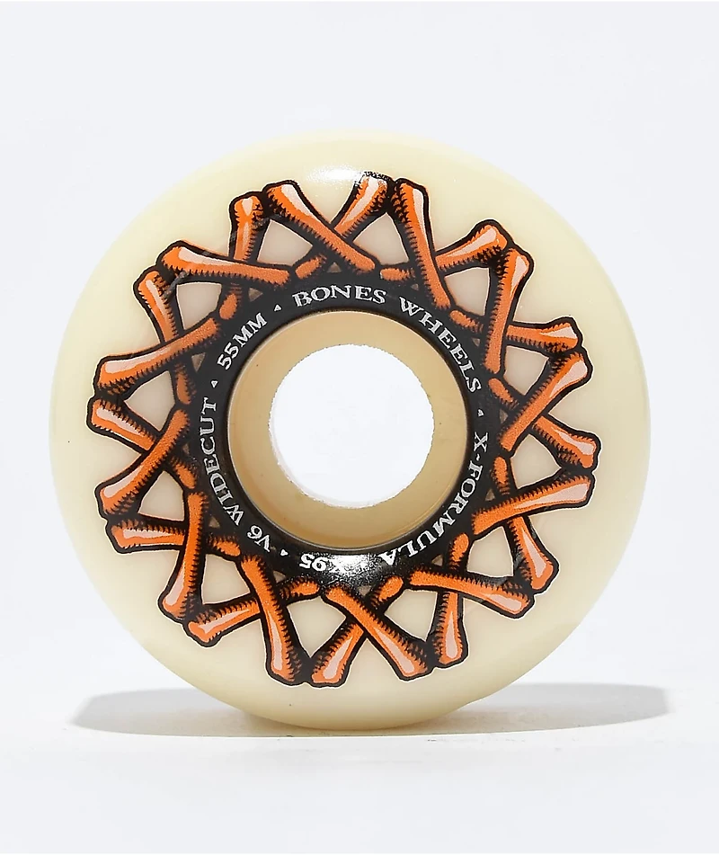 Bones X-Formula Widecuts 55mm 95a Skateboard Wheels