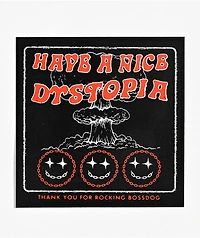 Boss Dog Dystopia Sticker