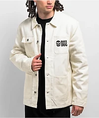 Boss Dog Dystopia White Chore Jacket