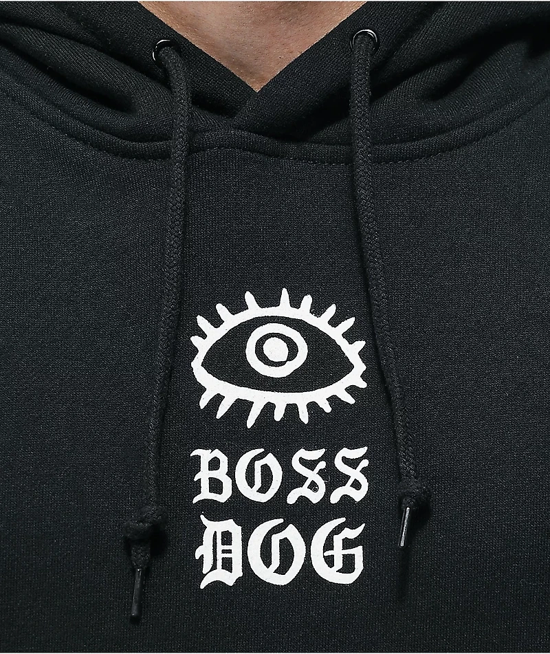 Boss Dog Everything Black Hoodie