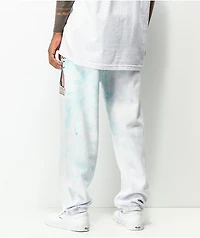 Boss Dog Get Lost Purple & Blue Tie Dye Sweatpants
