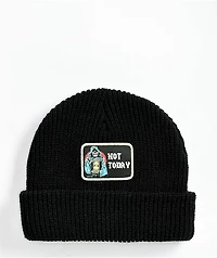 Boss Dog Not Today Black Beanie