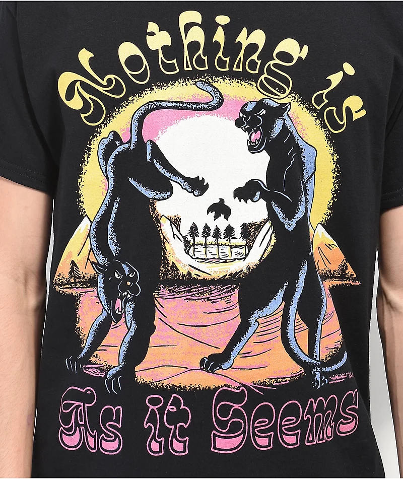 Boss Dog Nothing Is As It Seems Black T-Shirt