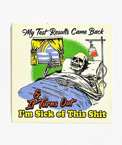 Boss Dog Test Results Sticker