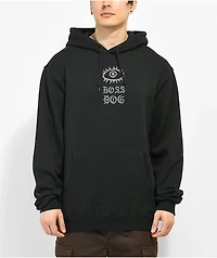 Boss Dog Up Da Club Black Hoodie