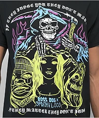 Boss Dog X Spanky Loco If They Judge Black T-Shirt