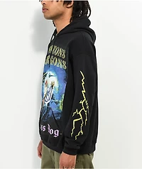 Boss Dog x Dungeons & Dragons Wizard Black Hoodie
