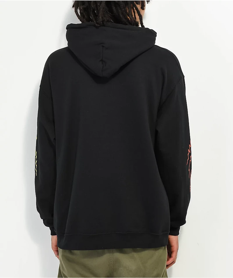Boss Dog x Dungeons & Dragons Wizard Black Hoodie