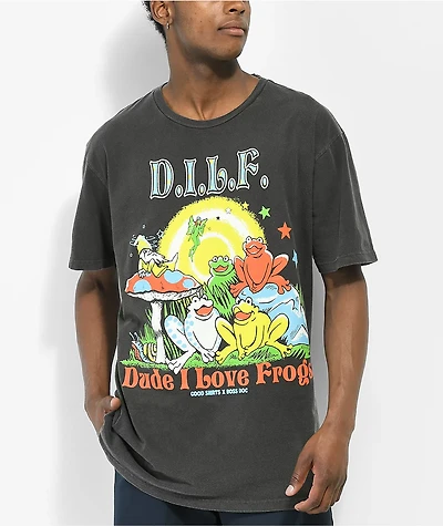 Boss Dog x Good Shirts DILF Black T-Shirt