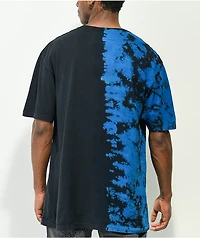 Boss Dog x Learn To Forget Down For Life Black & Blue Tie Dye T-Shirt
