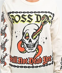 Boss Dog x Lindsay Shutt Still Not Dead Natural Long Sleeve T-Shirt
