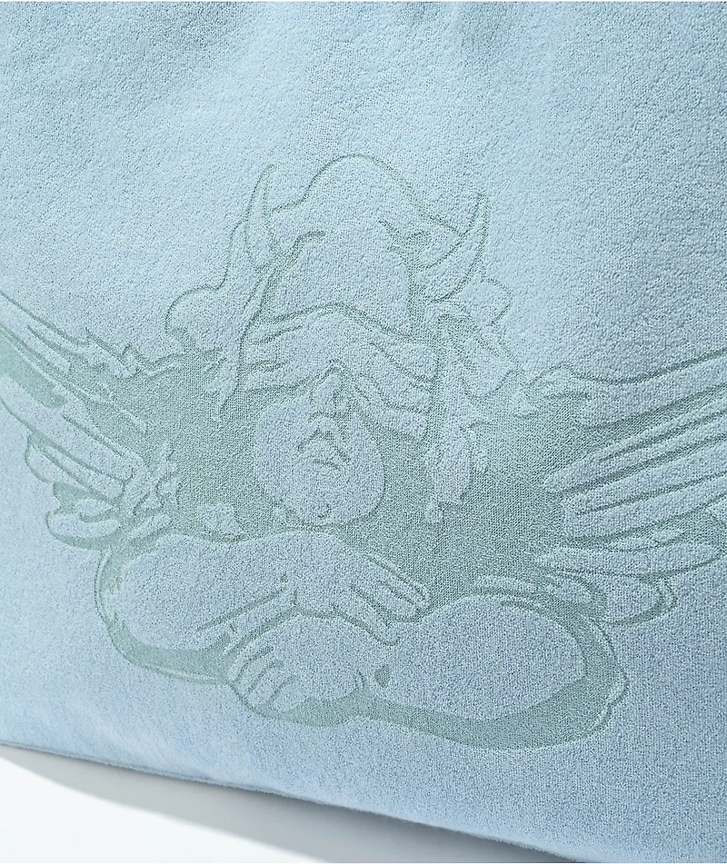 Boys Lie Blue Terry Tote Bag