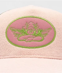 Boys Lie Cancer Pink, Green & Grey Terry Trucker Hat